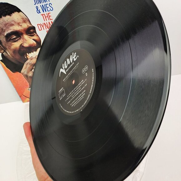Jimmy Smith Wes Montgomery Vinyl Record Dynamic Duo cVerve Jazz Japan - Picture 9 of 13